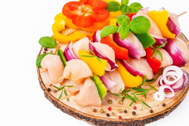 kolorowe dania na stole